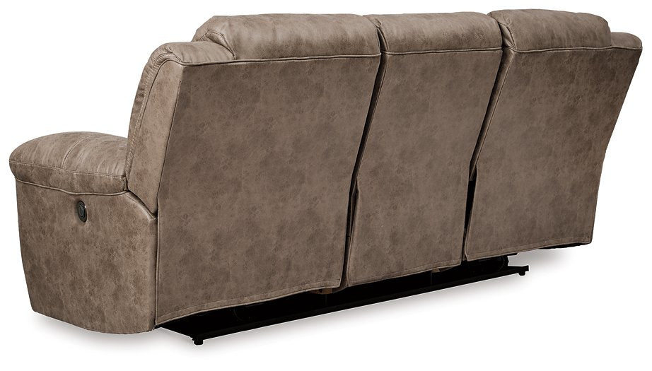 Stoneland Power Reclining Sofa - World Furniture Gallery (Newark, CA)