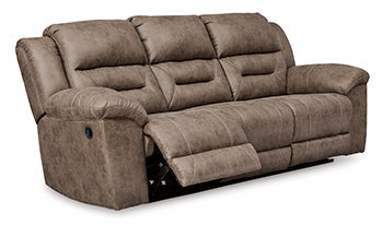 Stoneland Reclining Sofa - World Furniture Gallery (Newark, CA)