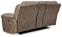 Stoneland Reclining Loveseat with Console - World Furniture Gallery (Newark, CA)