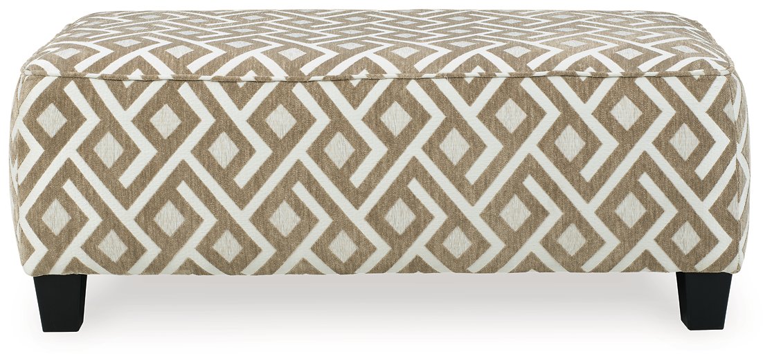 Dovemont Oversized Accent Ottoman - World Furniture Gallery (Newark, CA)