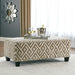 Dovemont Oversized Accent Ottoman - World Furniture Gallery (Newark, CA)