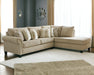 Dovemont 2-Piece Sectional with Chaise - World Furniture Gallery (Newark, CA)