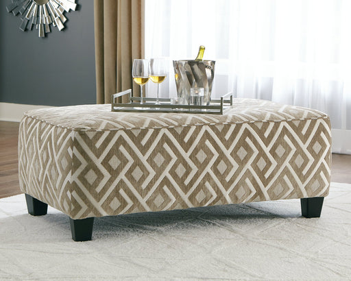 Dovemont Oversized Accent Ottoman - World Furniture Gallery (Newark, CA)