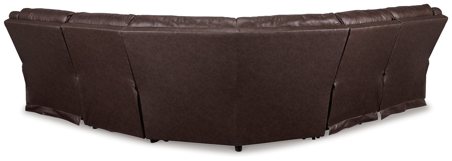 Punch Up Power Reclining Sectional - World Furniture Gallery (Newark, CA)