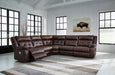 Punch Up Power Reclining Sectional - World Furniture Gallery (Newark, CA)