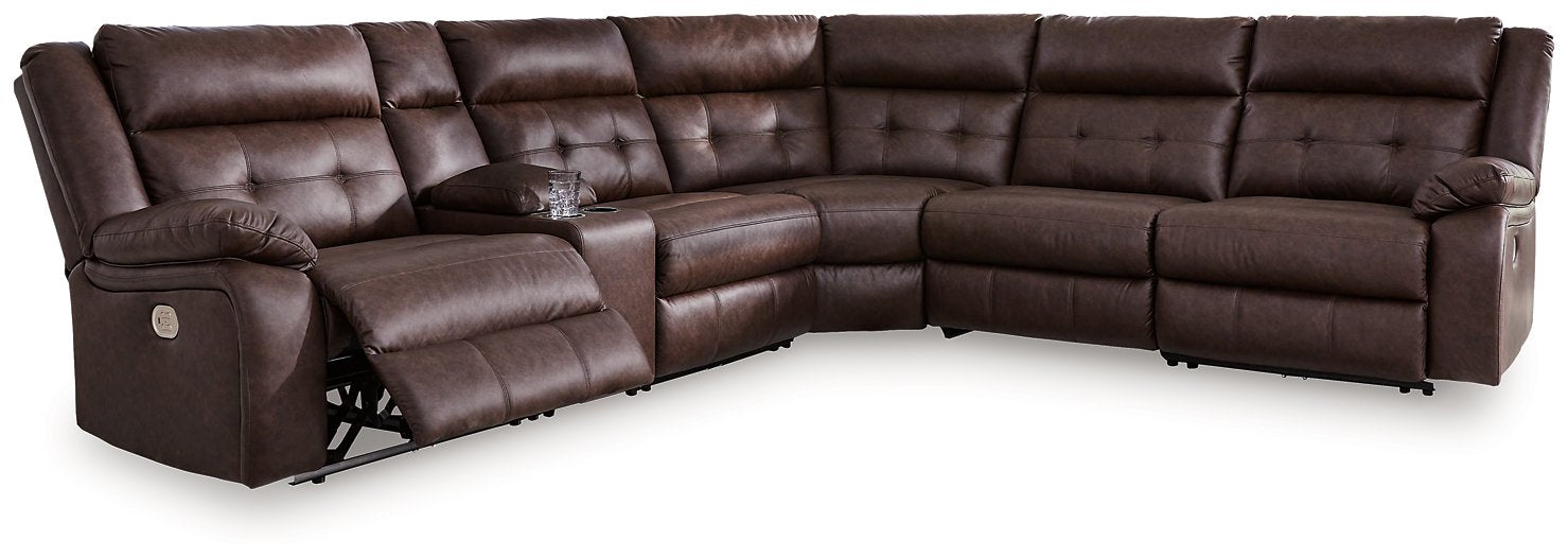 Punch Up Power Reclining Sectional - World Furniture Gallery (Newark, CA)