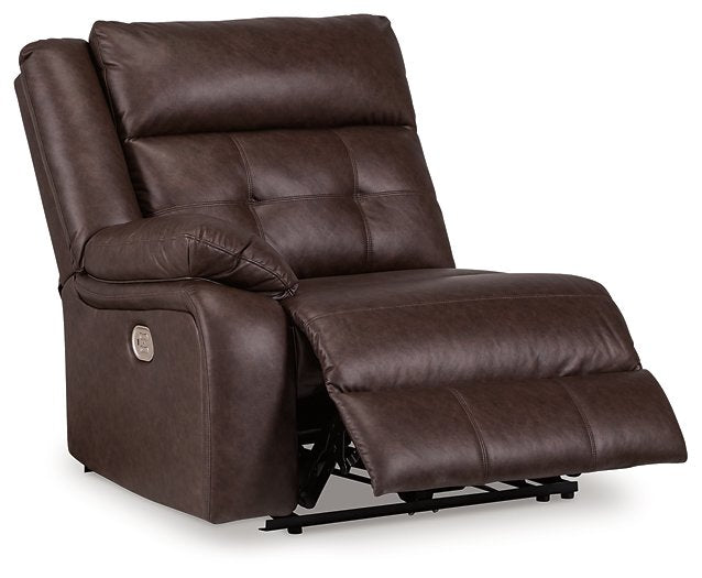 Punch Up Power Reclining Sectional Loveseat - World Furniture Gallery (Newark, CA)