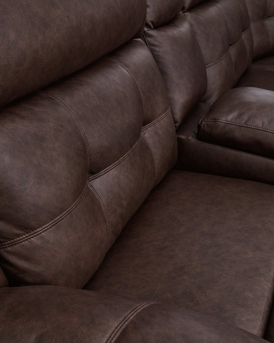 Punch Up Power Reclining Sectional Sofa - World Furniture Gallery (Newark, CA)