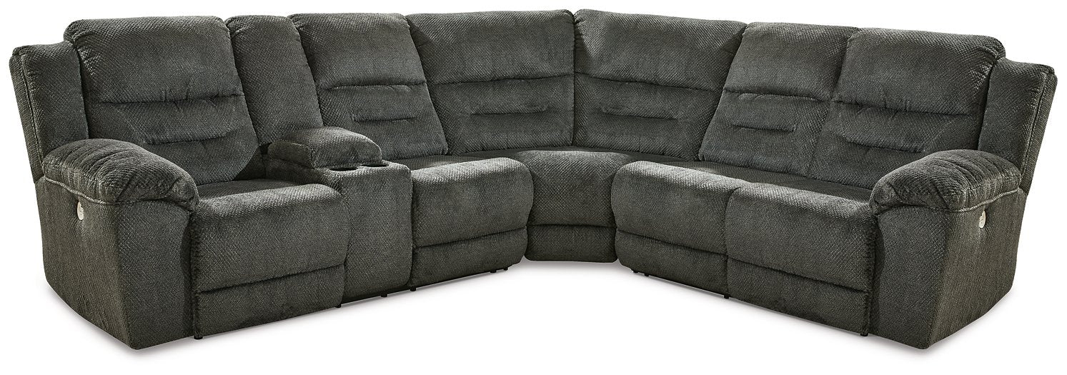 Nettington Power Reclining Sectional - World Furniture Gallery (Newark, CA)