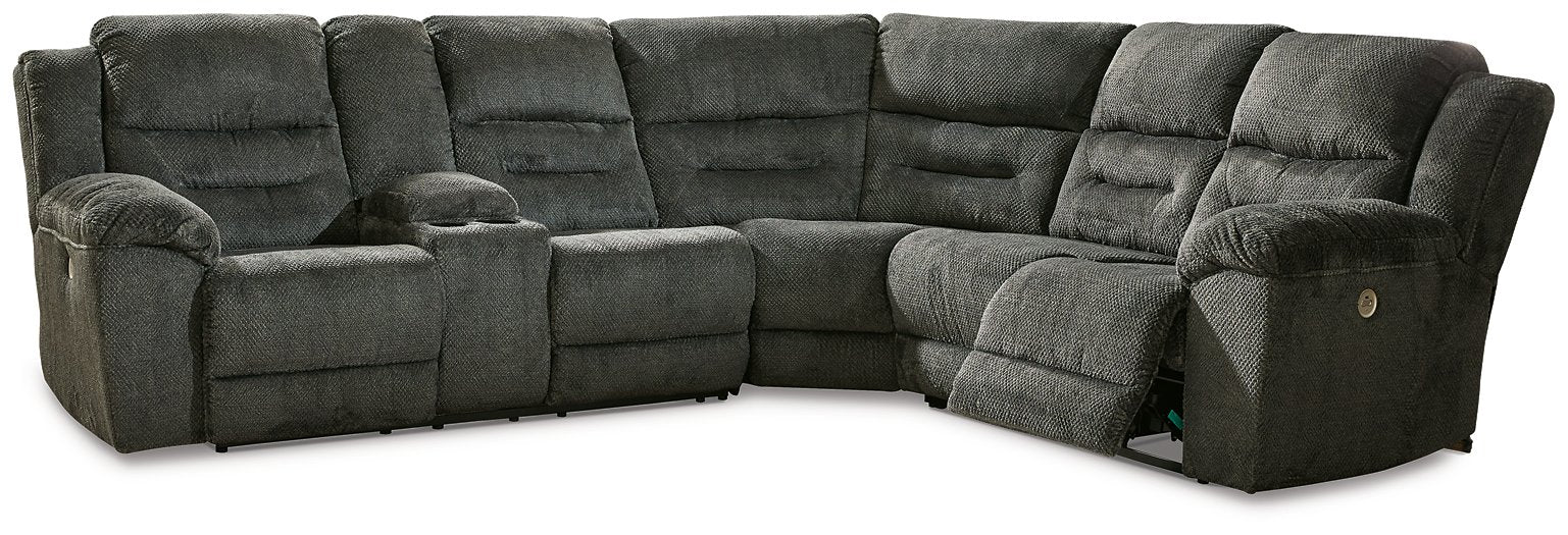 Nettington Power Reclining Sectional - World Furniture Gallery (Newark, CA)