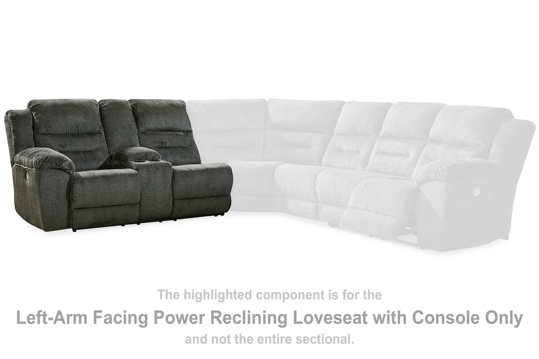 Nettington Power Reclining Sectional - World Furniture Gallery (Newark, CA)