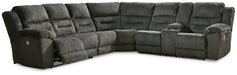 Nettington Power Reclining Sectional - World Furniture Gallery (Newark, CA)