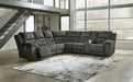 Nettington Power Reclining Sectional - World Furniture Gallery (Newark, CA)