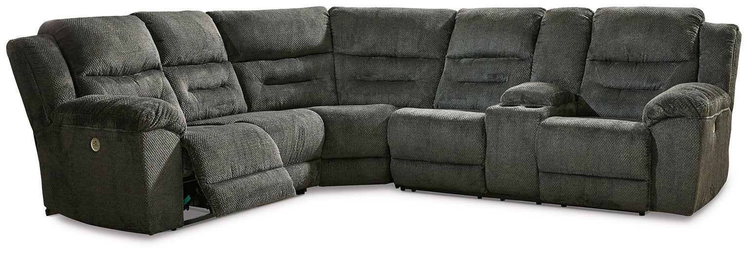 Nettington Power Reclining Sectional - World Furniture Gallery (Newark, CA)