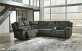 Nettington Power Reclining Sectional - World Furniture Gallery (Newark, CA)