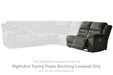 Nettington Power Reclining Sectional - World Furniture Gallery (Newark, CA)