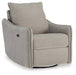 McBurg Swivel Power Recliner - World Furniture Gallery (Newark, CA)