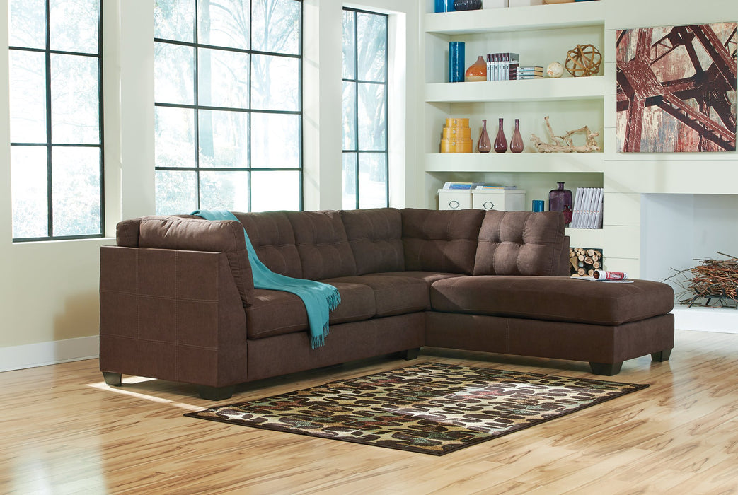 Maier 2-Piece Sectional with Chaise - World Furniture Gallery (Newark, CA)