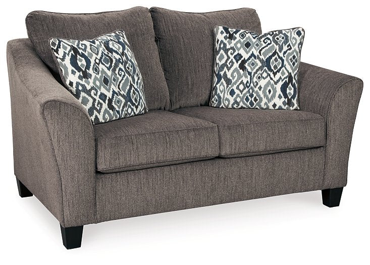 Nemoli Sofa and Loveseat - World Furniture Gallery (Newark, CA)