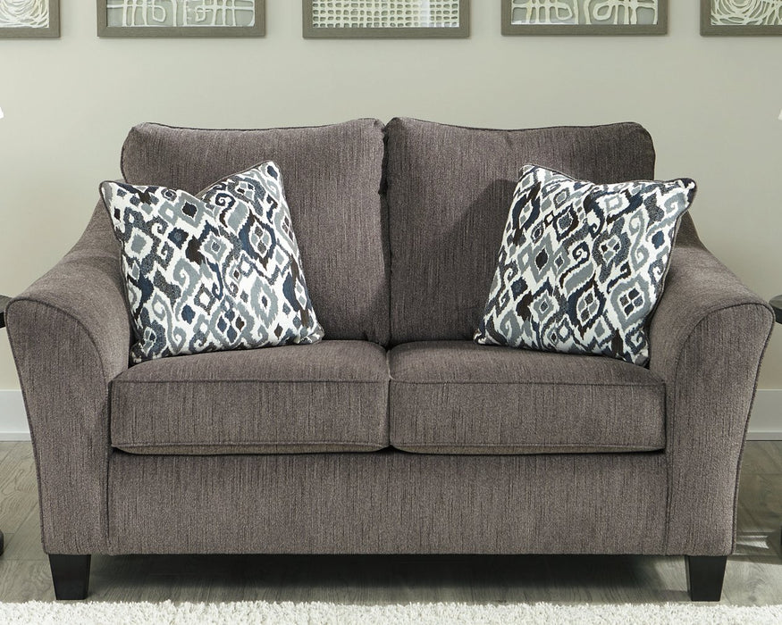 Nemoli Sofa and Loveseat - World Furniture Gallery (Newark, CA)