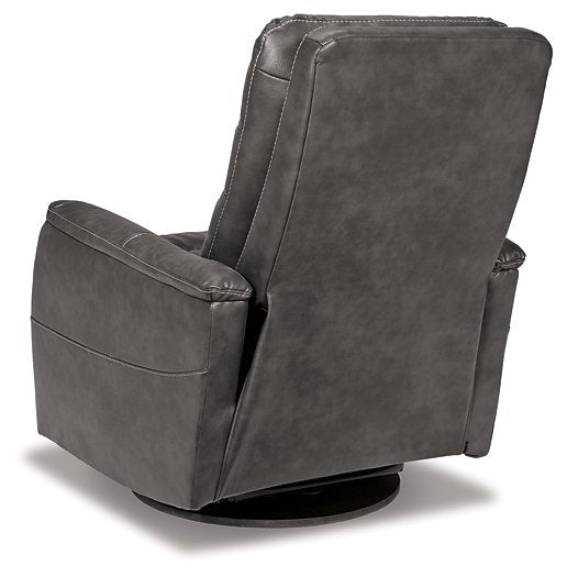 Riptyme Swivel Glider Recliner - World Furniture Gallery (Newark, CA)