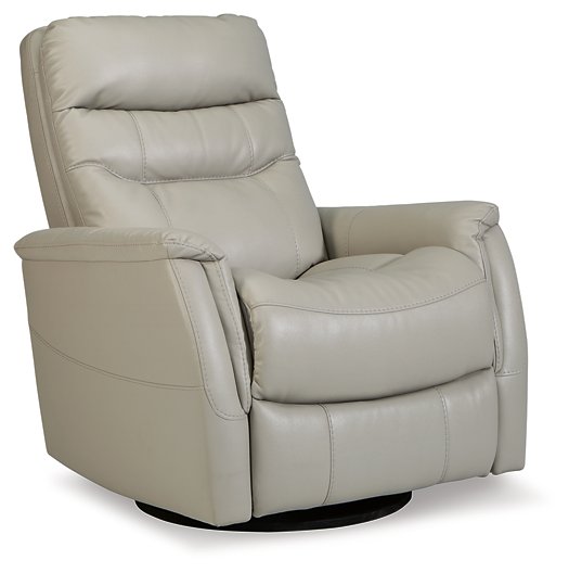 Riptyme Swivel Glider Recliner - World Furniture Gallery (Newark, CA)