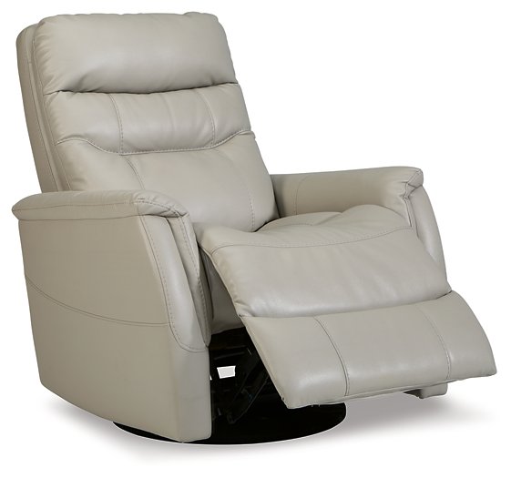 Riptyme Swivel Glider Recliner - World Furniture Gallery (Newark, CA)