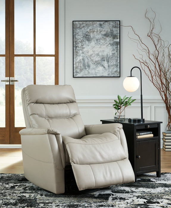 Riptyme Swivel Glider Recliner - World Furniture Gallery (Newark, CA)