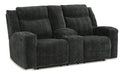 Martinglenn Reclining Loveseat with Console - World Furniture Gallery (Newark, CA)