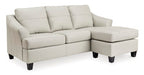 Genoa Sofa Chaise - World Furniture Gallery (Newark, CA)