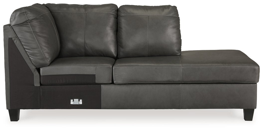 Valderno 2-Piece Sectional with Chaise - World Furniture Gallery (Newark, CA)