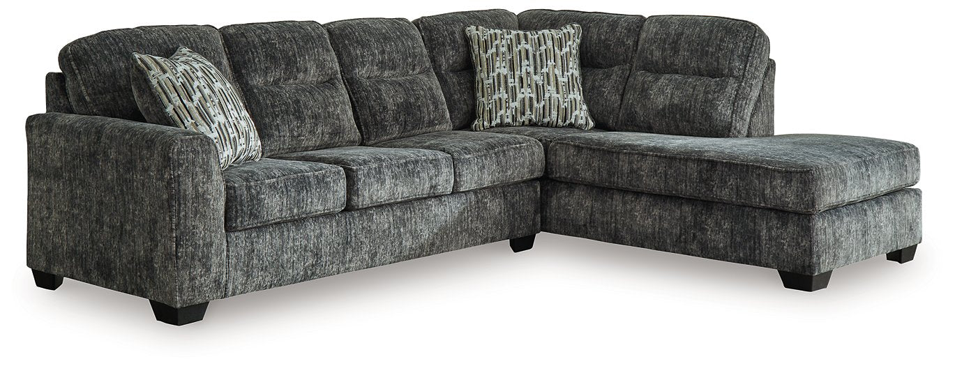 Lonoke 2-Piece Sectional with Chaise - World Furniture Gallery (Newark, CA)