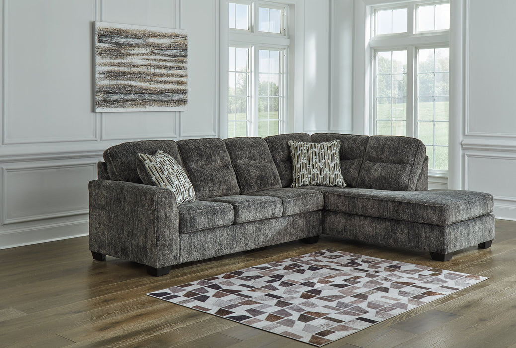 Lonoke 2-Piece Sectional with Chaise - World Furniture Gallery (Newark, CA)