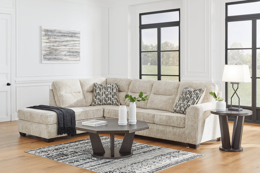 Lonoke 2-Piece Sectional with Chaise - World Furniture Gallery (Newark, CA)