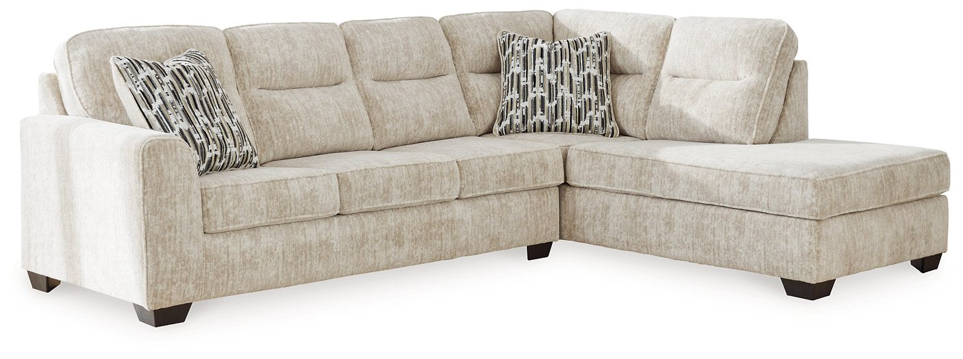 Lonoke 2-Piece Sectional with Chaise - World Furniture Gallery (Newark, CA)