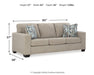 Deltona Living Room Set - World Furniture Gallery (Newark, CA)