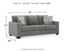 Deltona Living Room Set - World Furniture Gallery (Newark, CA)