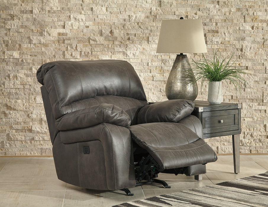 Dunwell Power Recliner - World Furniture Gallery (Newark, CA)