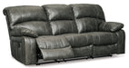 Dunwell Power Reclining Sofa - World Furniture Gallery (Newark, CA)