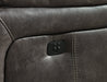 Dunwell Power Reclining Loveseat with Console - World Furniture Gallery (Newark, CA)