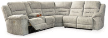 Family Den Power Reclining Sectional - World Furniture Gallery (Newark, CA)