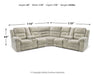 Family Den Power Reclining Sectional - World Furniture Gallery (Newark, CA)