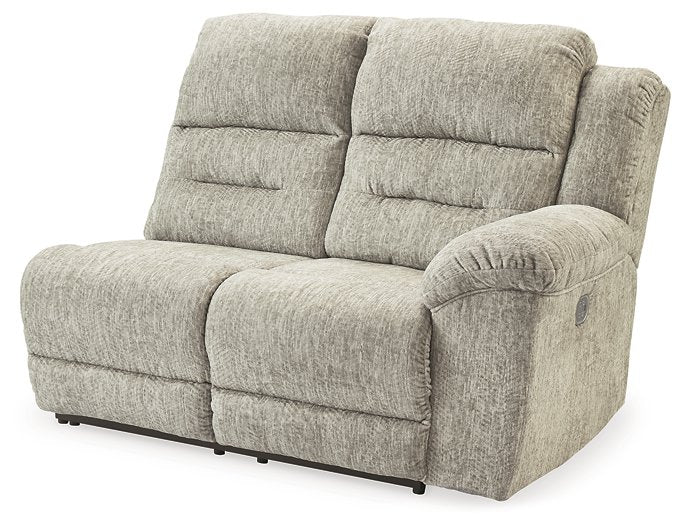 Family Den 3-Piece Power Reclining Sectional - World Furniture Gallery (Newark, CA)