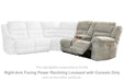 Family Den 3-Piece Power Reclining Sectional - World Furniture Gallery (Newark, CA)