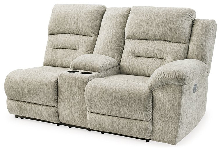 Family Den Power Reclining Sectional - World Furniture Gallery (Newark, CA)