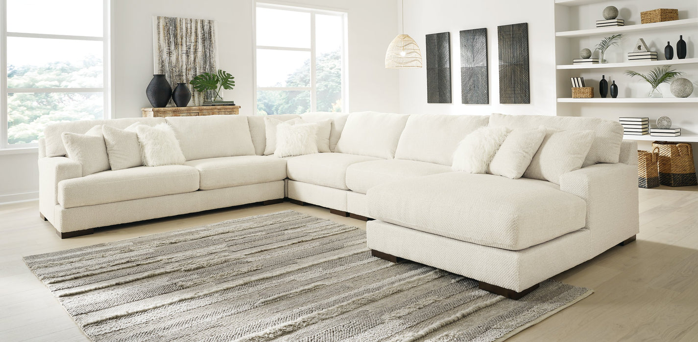 Zada Sectional with Chaise - World Furniture Gallery (Newark, CA)