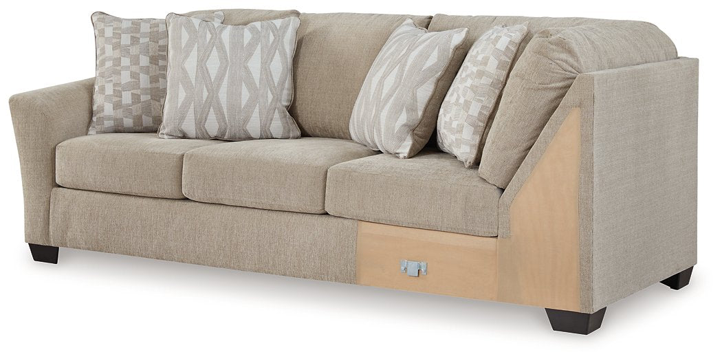 Brogan Bay 3-Piece Sectional with Cuddler - World Furniture Gallery (Newark, CA)