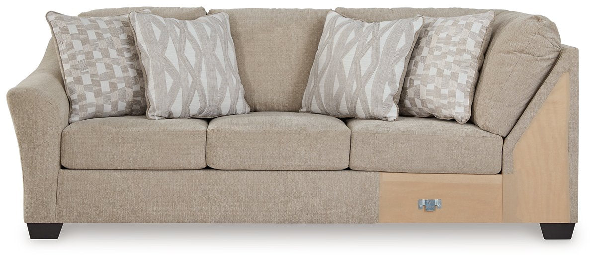 Brogan Bay 3-Piece Sectional with Cuddler - World Furniture Gallery (Newark, CA)