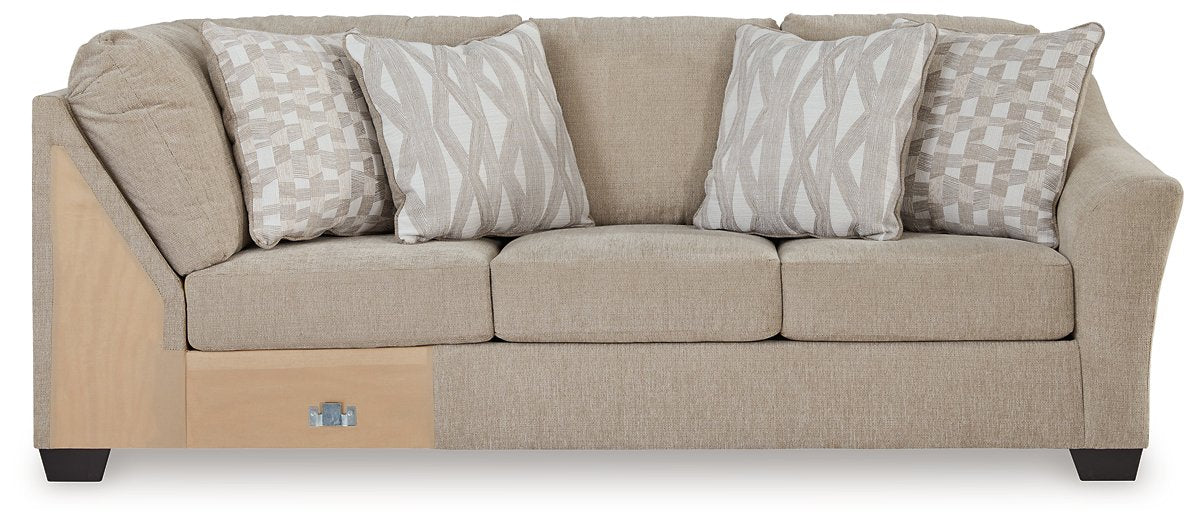 Brogan Bay 3-Piece Sectional with Cuddler - World Furniture Gallery (Newark, CA)