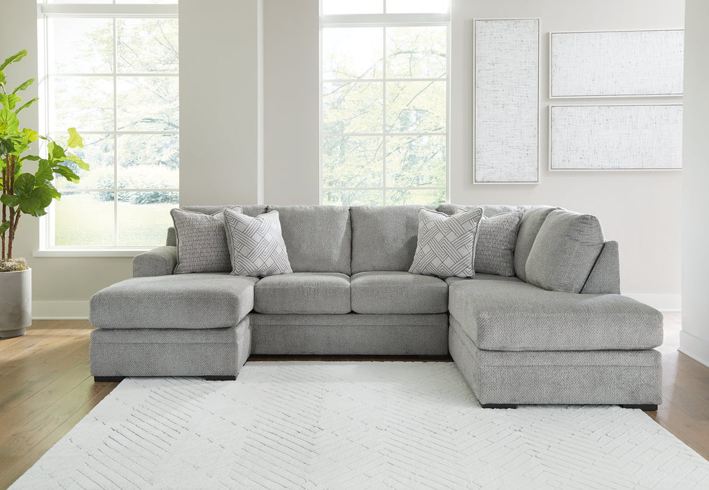 Casselbury 2-Piece Sectional with Chaise - World Furniture Gallery (Newark, CA)